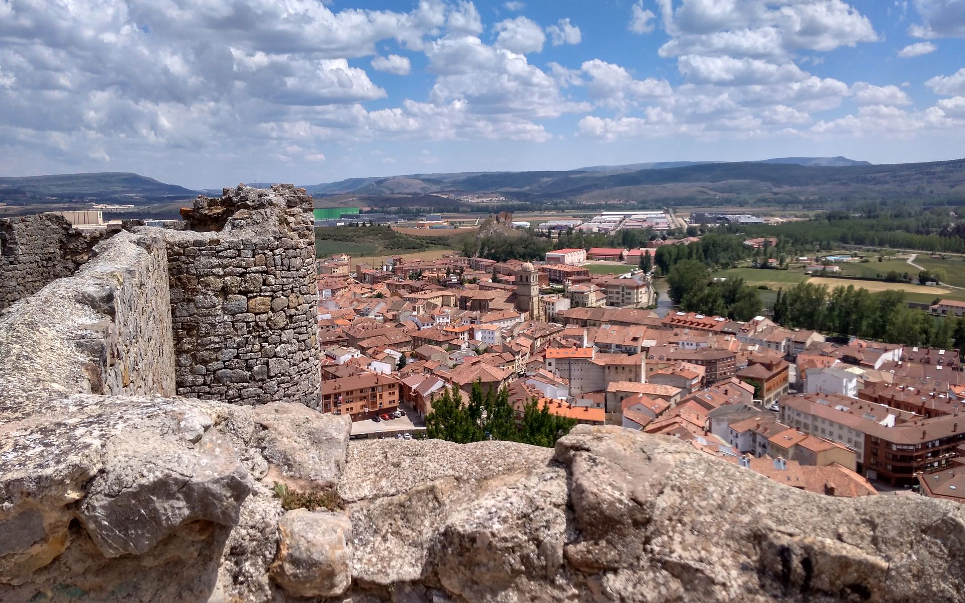Castillo de Aguilar de Campoo Palencia